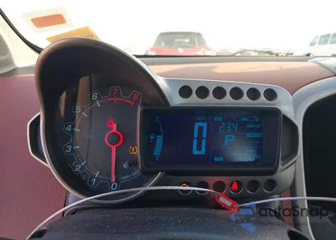 2015 Chevrolet Sonic Ltz Auto z USA, uszkodzony, nr VIN 1G1JE5SB7F4167810